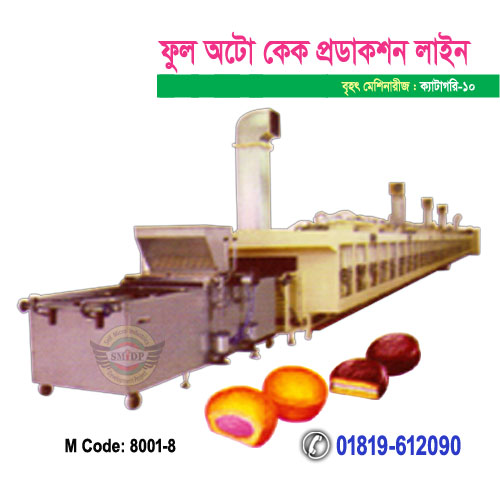 ফুল অটো কেক প্রডাকশন লাইন